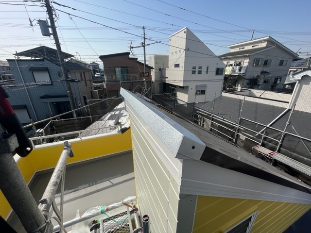 横浜市　旭区　屋根・外壁塗装　一部サイディング張替え工事
