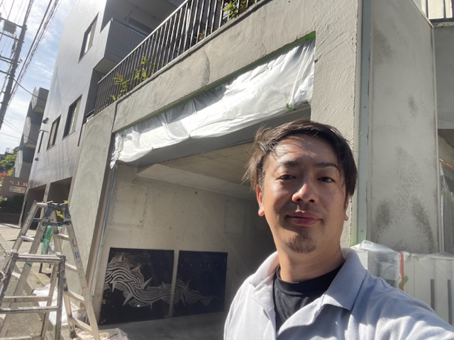 横浜市緑区十日市場　外構塗装工事