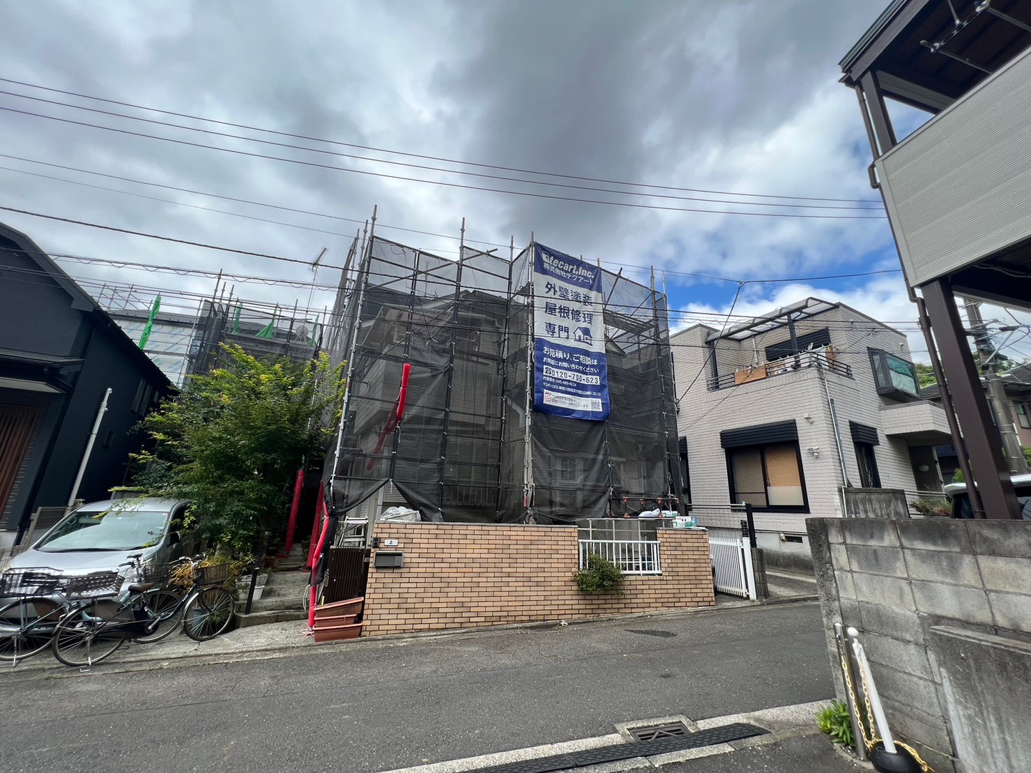 横浜市保土ヶ谷区　屋根外壁付帯部塗装