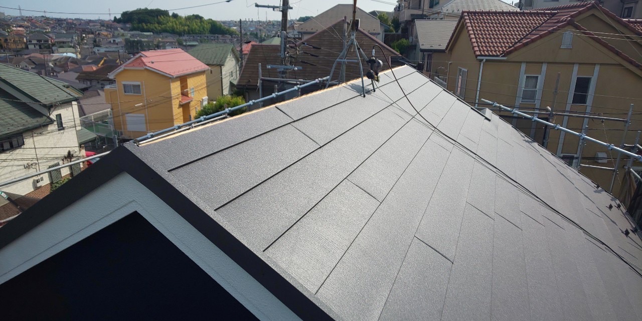 横浜市泉区　屋根カバー工事
