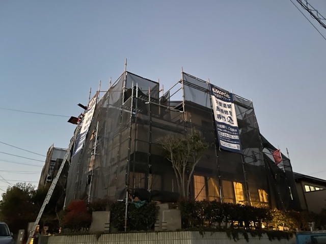横浜市　都筑区　屋根葺き替え　外壁塗装　