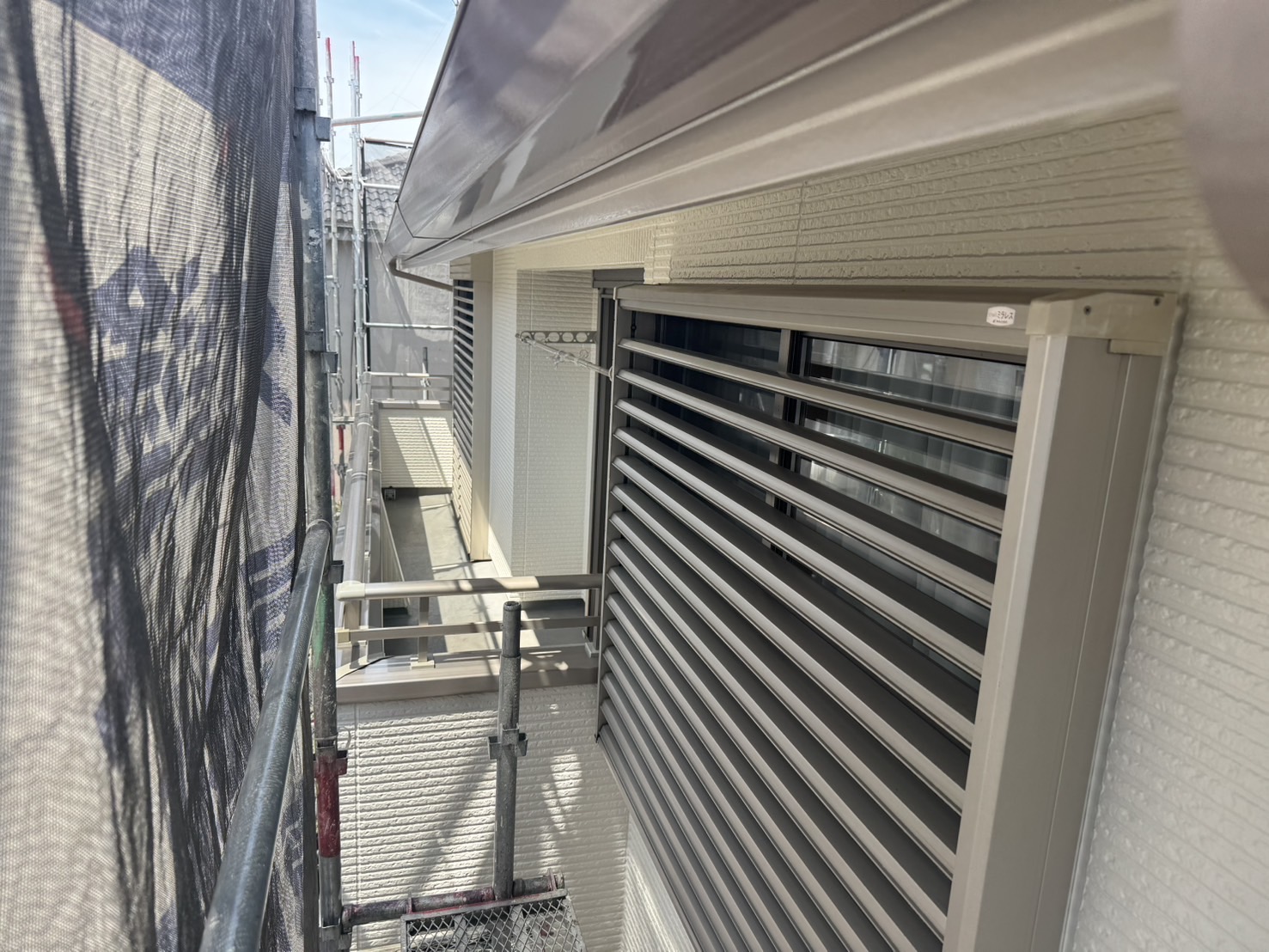 横浜市緑区｜スーパーセランフレックスJPN-02仕上がり確認！完了検査で最終チェック（外壁塗装工事）