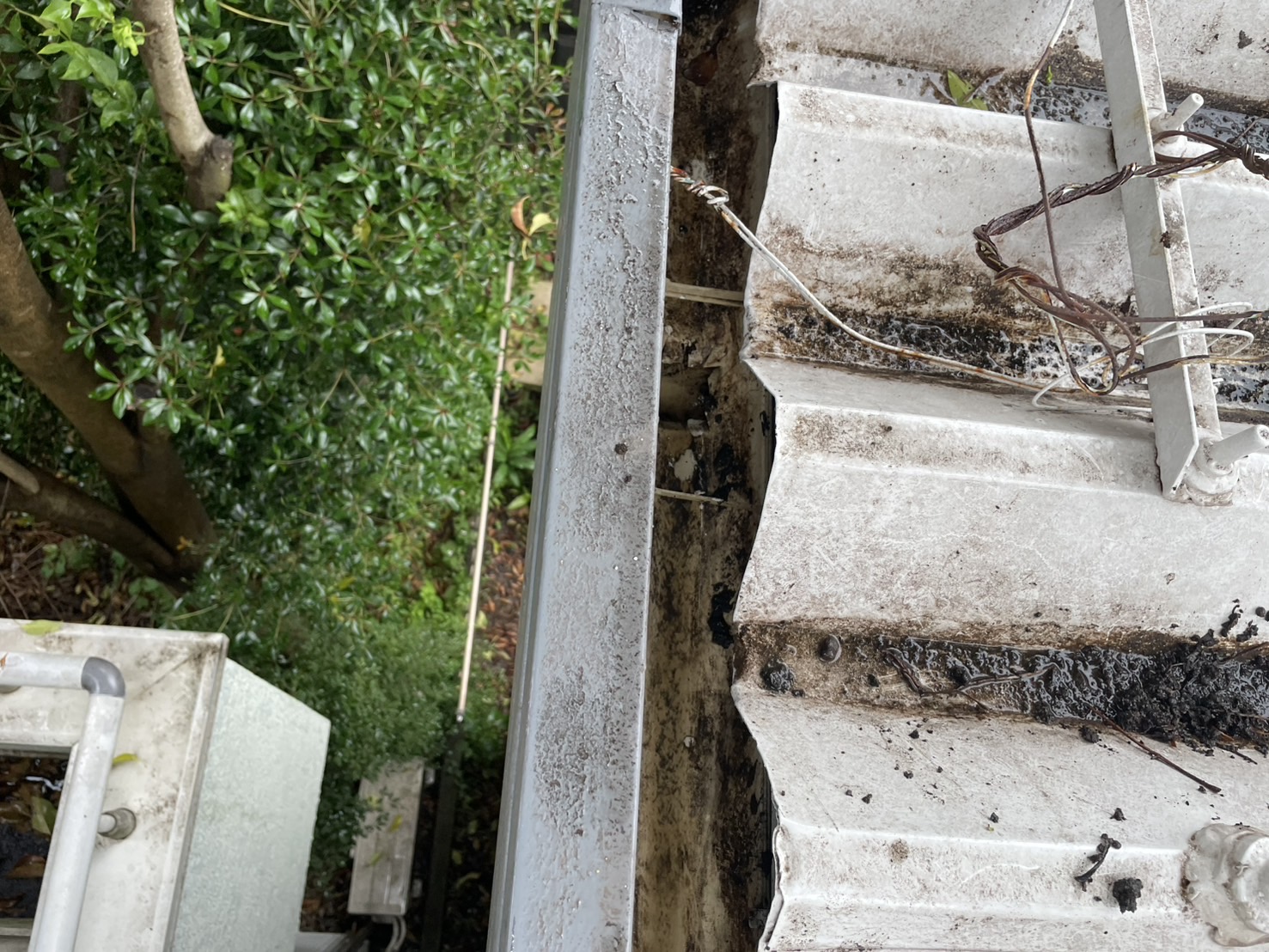 山下レポート【横浜市緑区十日市場町｜雨樋清掃と枯葉よけネット設置で詰まり対策｜OB様邸点検】