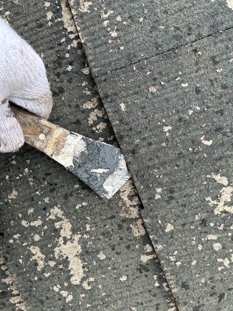 川崎市中原区　屋根塗装　棟板金工事