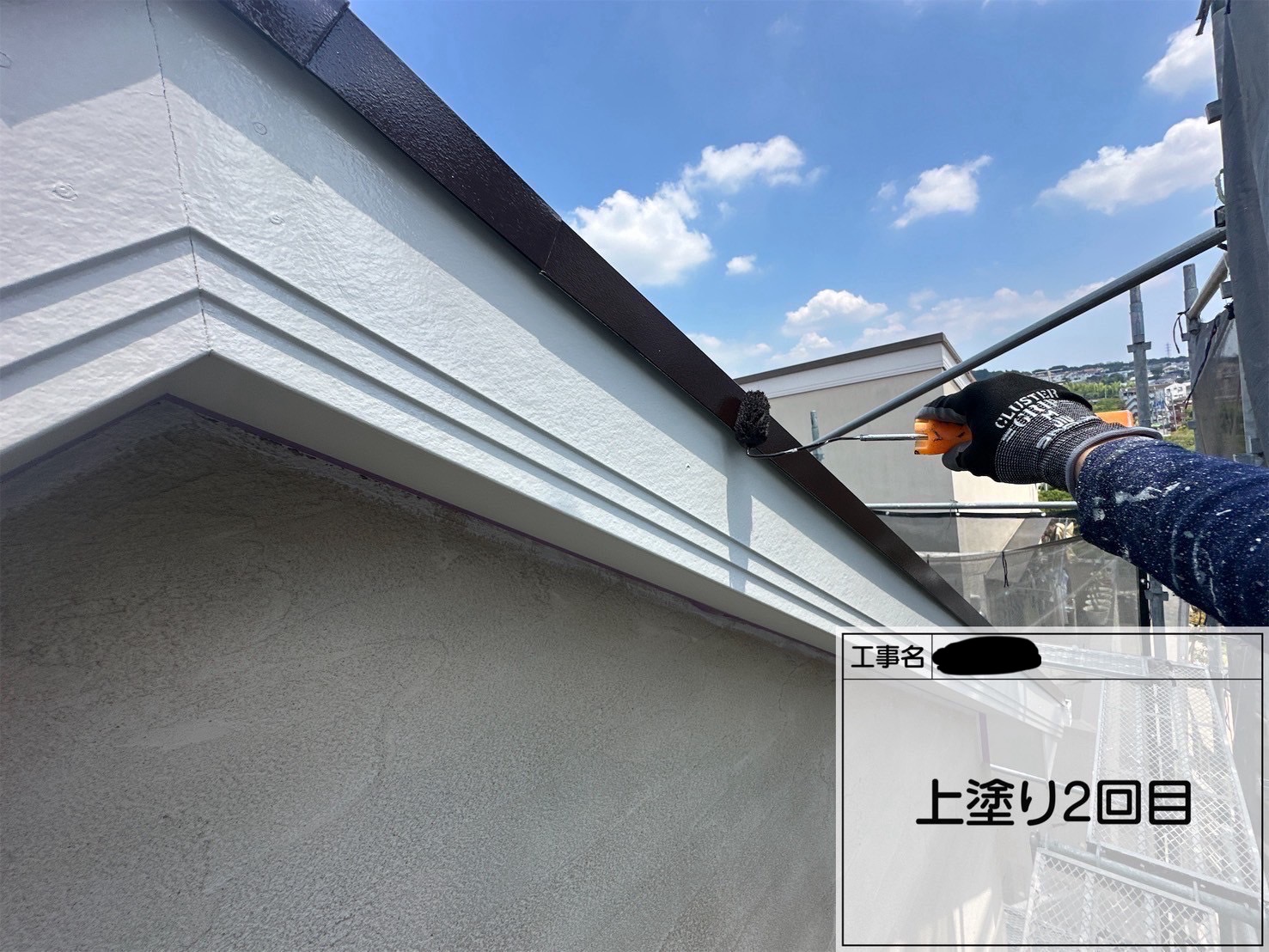 【川崎市宮前区｜屋根板金役物の塗装工事】セミフロンマイルド・15-20Bで錆を防ぐ高耐久仕上げ
