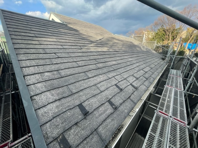 川崎市 高津区 外壁塗装　屋根重ね葺き工事