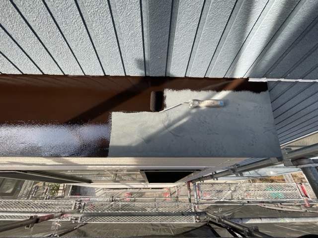  川崎市 高津区 外壁塗装　屋根重ね葺き工事