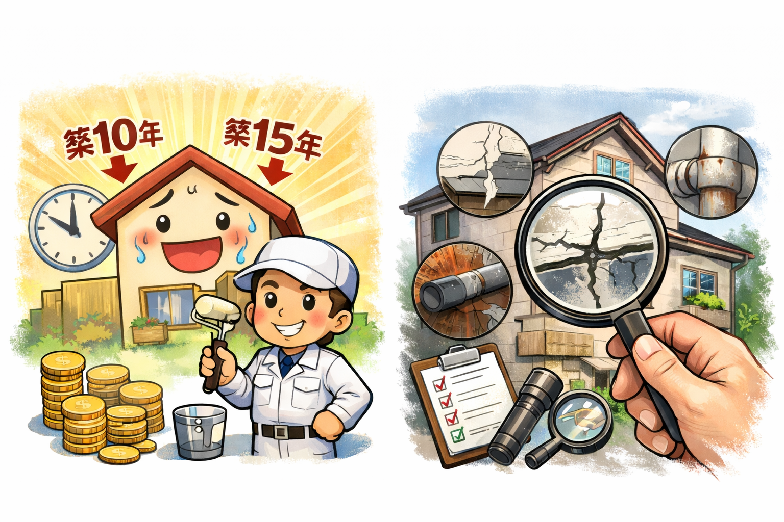 横浜市旭区｜ハウスメーカーに塗装を勧められた方へ｜本当に“今”必要か職人が整理します🙋‍♂️