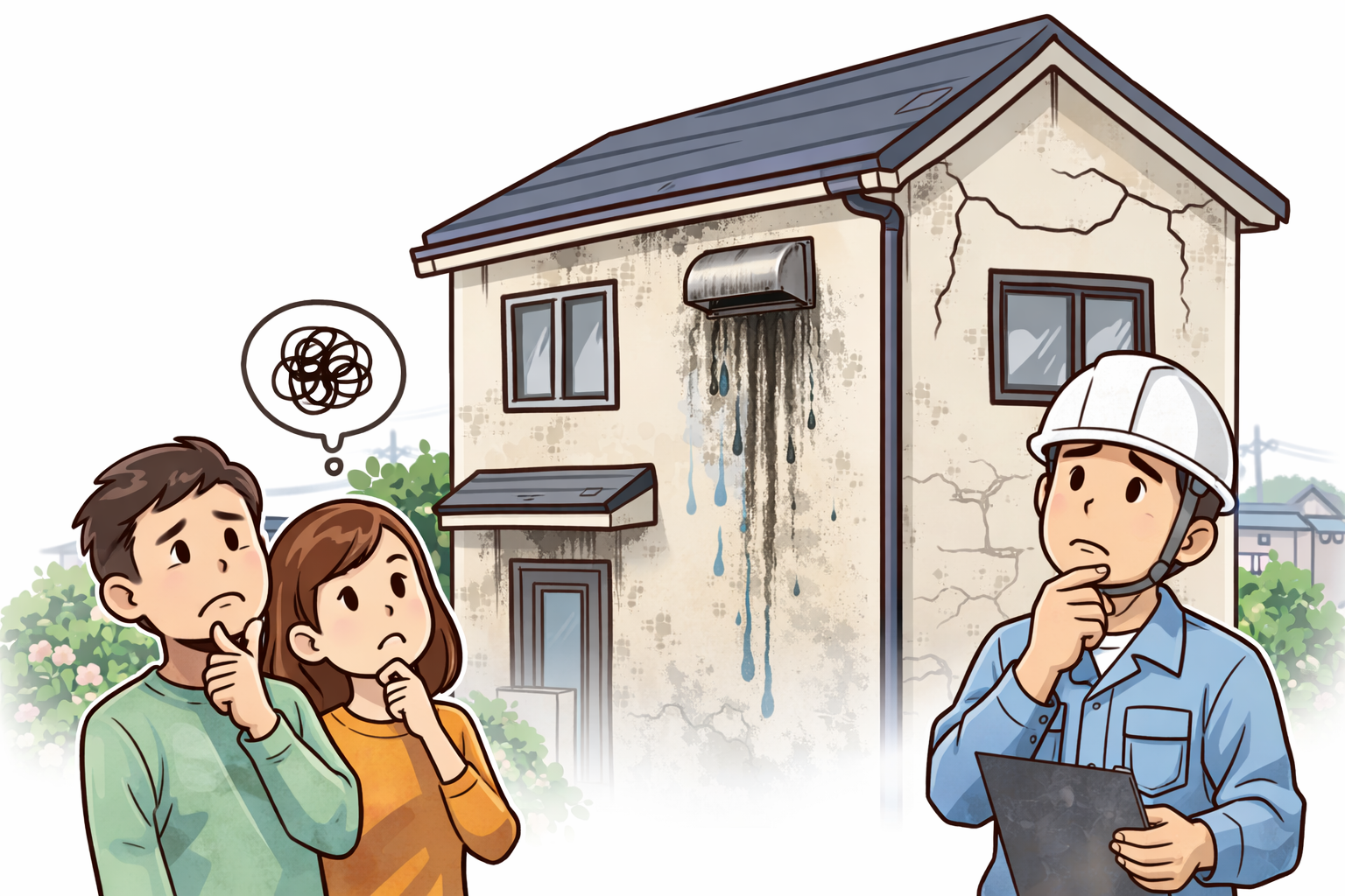 【横浜市旭区】低汚染塗料で後悔する家があります。外壁塗装を契約する前に一度立ち止まってください🧼