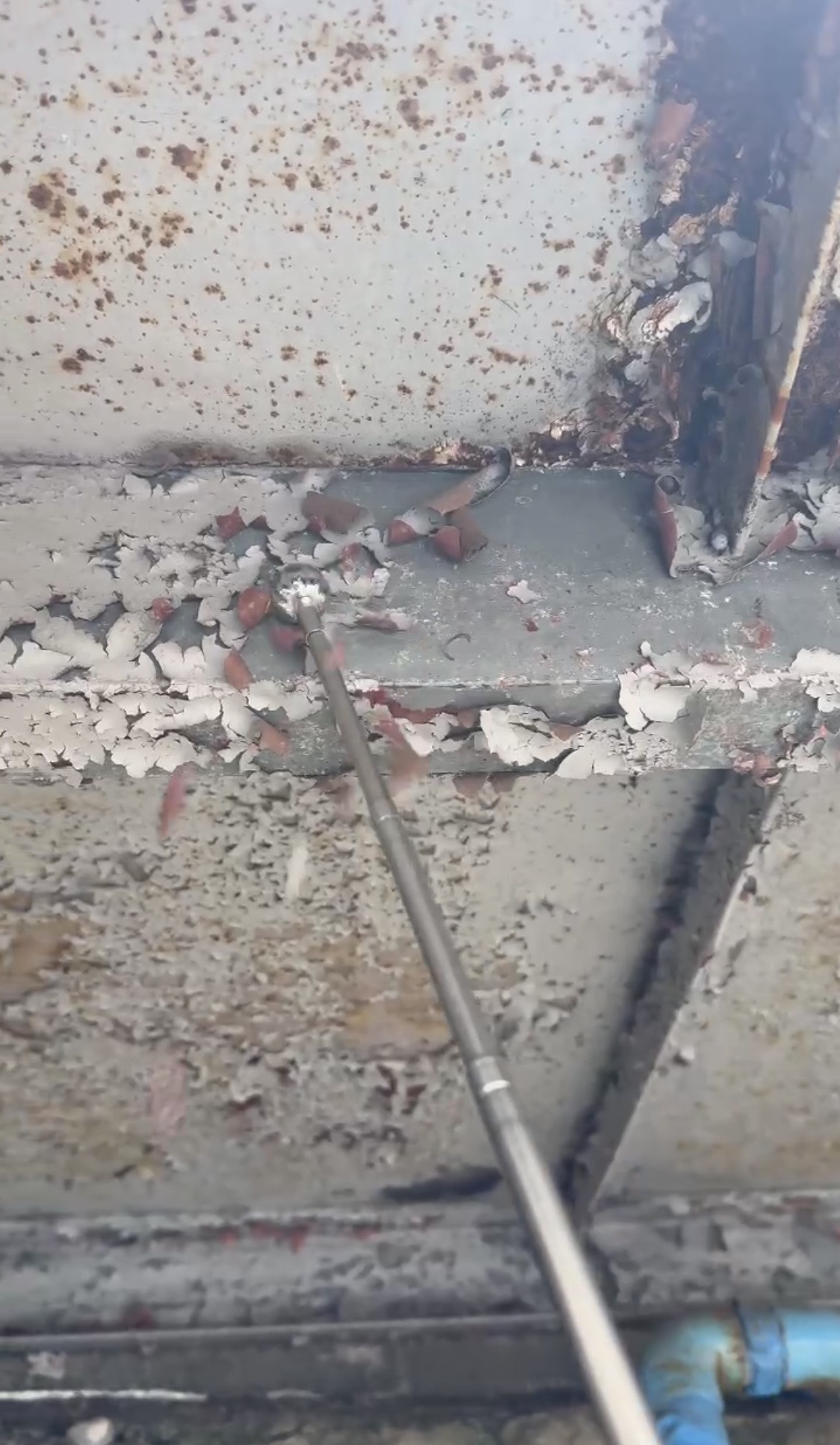 横浜市旭区の鉄部腐食調査｜塗る前に見ないと危ないサビの進行を現場で確認しました🐑