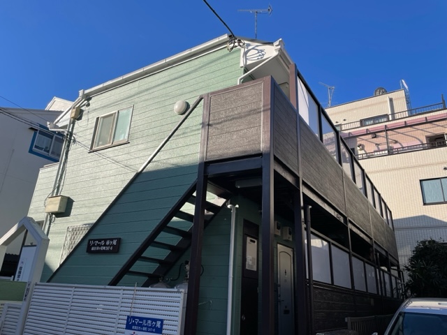 青葉区市ヶ尾　屋根外壁塗装　サイディング貼り替え