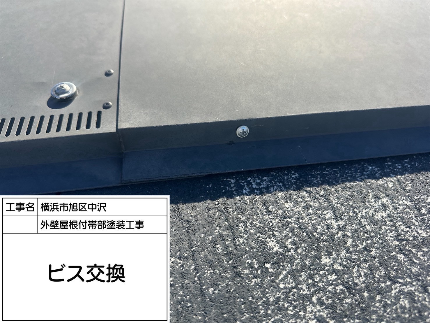 横浜市旭区の屋根塗装前の補修｜浮いた釘のビス交換から考える手入れの理由🐙