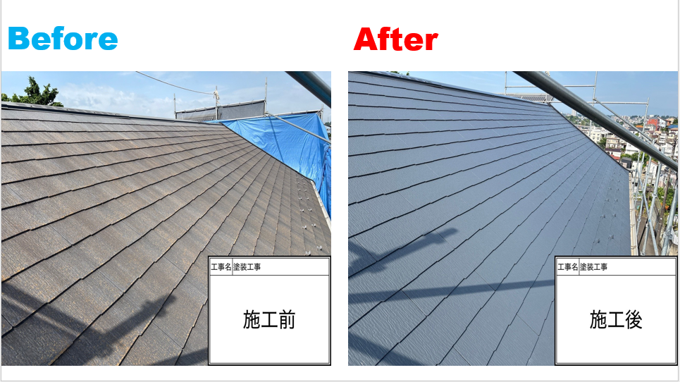 【横浜市保土ケ谷区】外壁塗装・屋根塗装施工事例|フッ素塗料で住まいの耐久性を高め、美しいツートンカラーへ