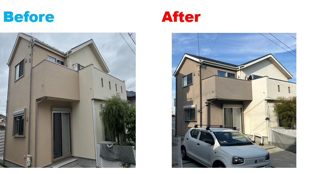 【横浜市泉区】外壁塗装・屋根塗装施工事例｜ロイヤルシリコンで美観と耐久性を高めた外装リフォーム