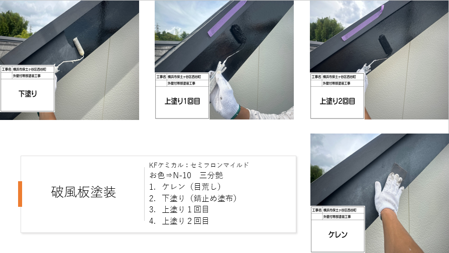 【横浜市保土ケ谷区】外壁塗装でイメージチェンジ!高耐久ロイヤル無機αでツートン仕上げ