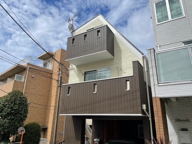東京都大田区 田園調布 外壁塗装 シーリング工事　　　　　　　　　85万（税込み）