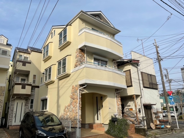 神奈川県横浜市港南区　屋根・外壁塗装工事