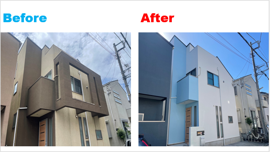 【横浜市港北区｜外壁塗装・防水・笠木交換】下地から仕上げまで徹底対応！モルタル外壁×スーパーセランフレックスで高耐久＆意匠性を両立