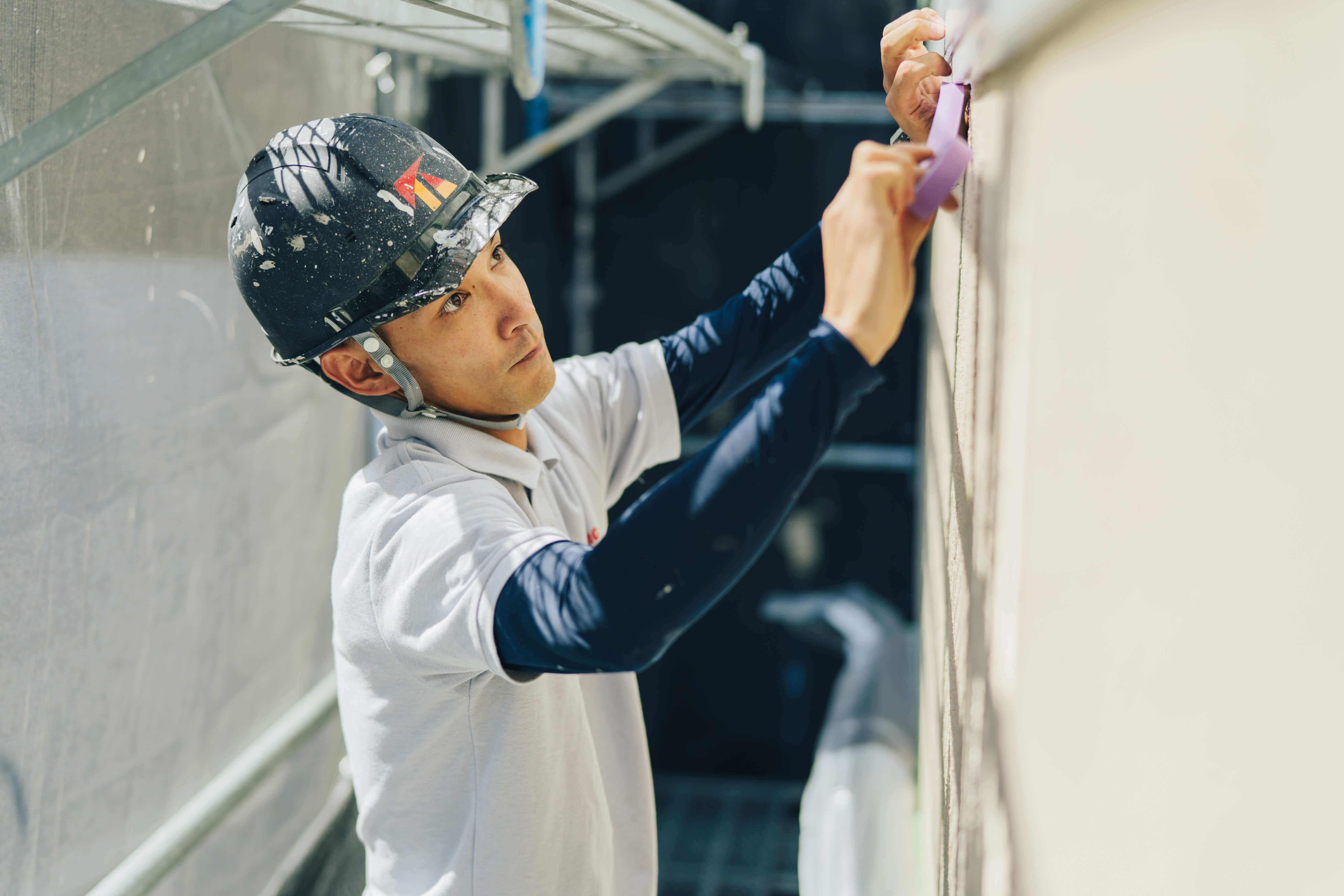 施工に関する報告書を提出します