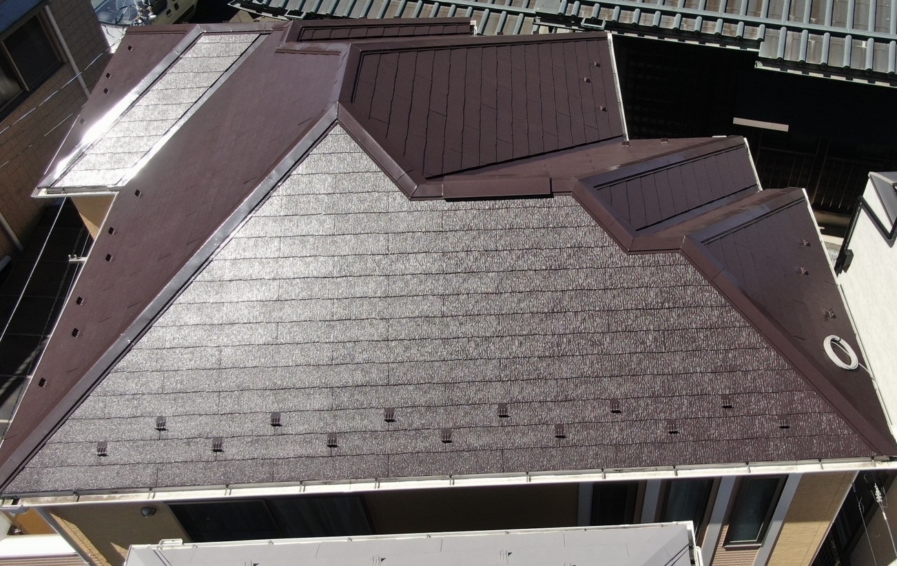 【瀬谷区｜屋根塗装・外壁塗装の一年点検】ご近所施工からのご縁！状態良好でピカピカでした✨